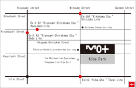 Map / Museum of Contemporary Art, Tokyo (MOT)