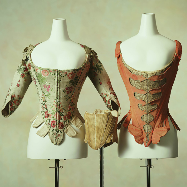 Corset [Left] Child's Corset [Center] Corset [Right]