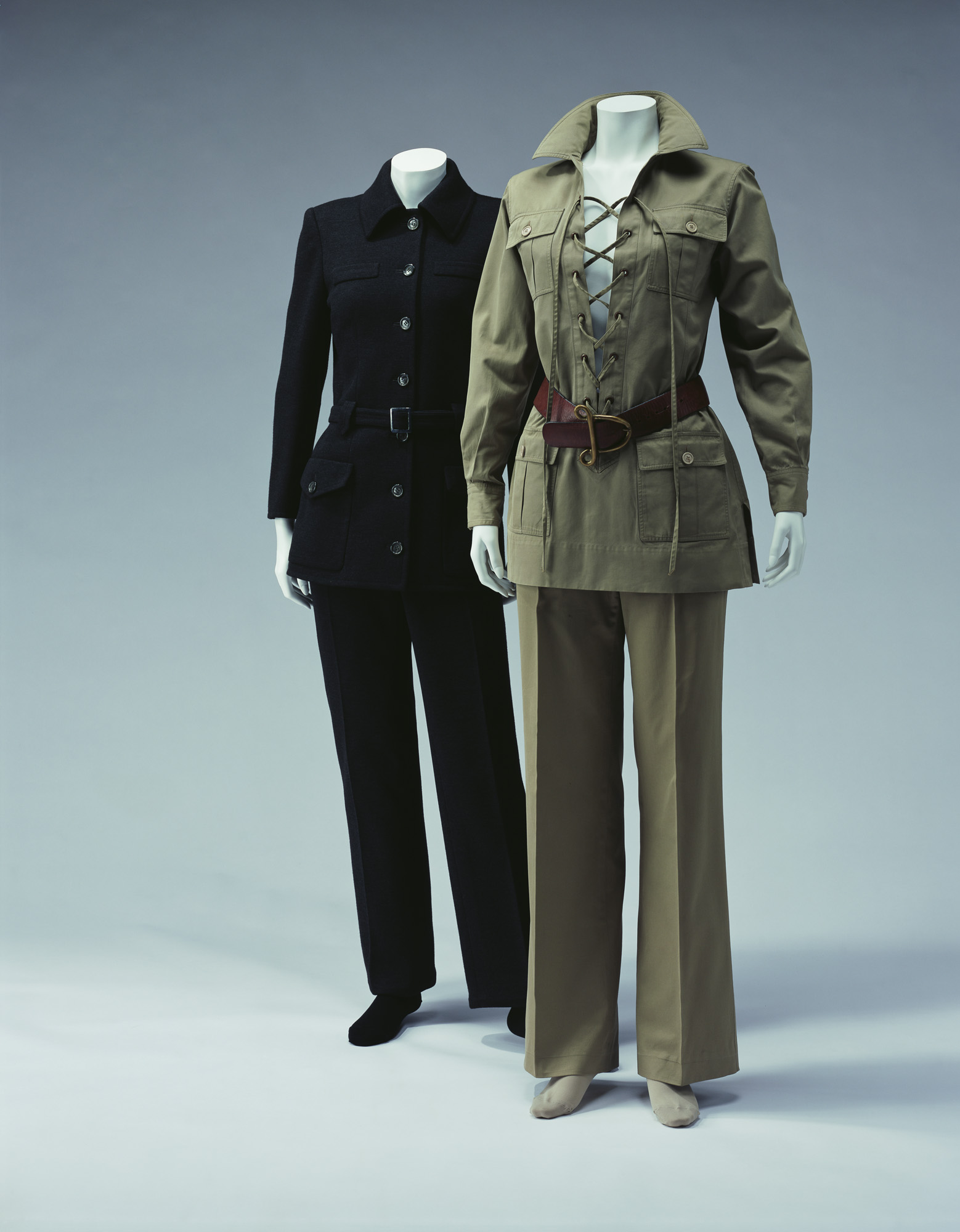 Pantsuit "City Pants" [Left] Safari Suit [Right]